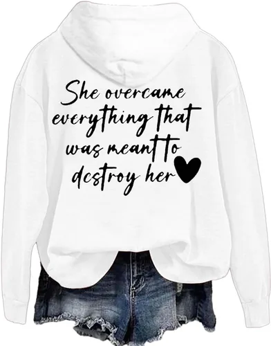 Vista 3 de Sudadera con estampado gráfico de ajuste relajado para mujer, suéter de Navidad para mujer, cuello redondo, sudadera divertida de gran tamaño, forro
