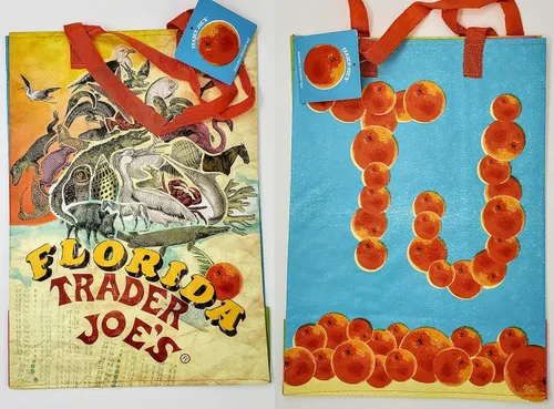 Vista 3 de Trader Joes - Bolsa reutilizable para compras de comestibles