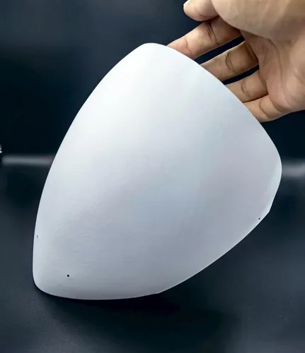Vista 3 de Paquete de 5 y 10 máscaras de cosplay de bricolaje de plástico blanco blanco máscara de cara completa pintable de anime artesanal máscara de disfraz