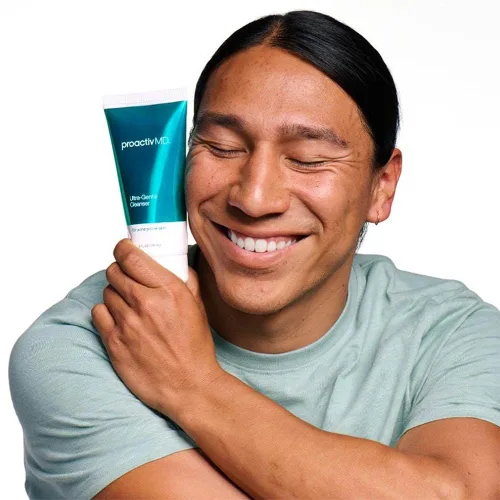 Vista 4 de ProactivMD - Limpiador facial ultra suave, lavado facial diario para pieles sensibles, limpiador de té verde relajante para todo tipo de piel, 6