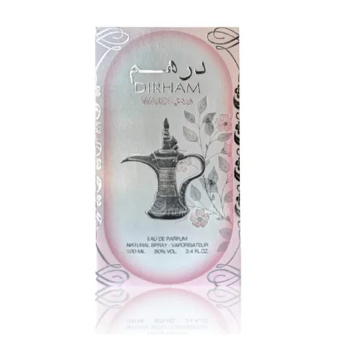 Vista 4 de Ard al Zaafaran Perfumes Dirham Wardi Eau de Parfum en Spray para Mujeres, 3.4 Onzas