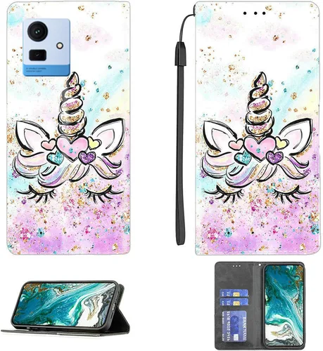 Vista 76 de Aroepurt Funda para UMIDIGI G1 Plus compatible con UMIDIGI G1 Plus Funda para teléfono Funda de piel sintética con función atril magnética CPT15