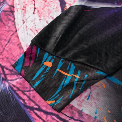 Vista 101 de Hotlion Camiseta de ciclismo para hombre, manga larga, MTB Motocross, ropa de carreras todoterreno