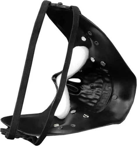Vista 7 de Spike Skull Mascarilla Cosplay Custome Performance Rock Mask Negro