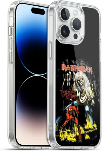 Vista 87 de Head Case Designs Funda de gel suave con licencia oficial de Iron Maiden Brave New World, compatible con Apple iPhone 7 Plus/iPhone 8 Plus Nuevo