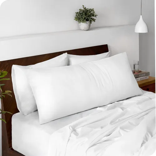 Vista 69 de Bare Home Juego de 2 fundas de almohada de microfibra de tamaño estándar, fundas de almohada refrescantes, doble cepillado, fácil cuidado, cierre