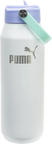 Vista 22 de PUMA Botella de agua de acero inoxidable aislada de 32 onzas unisex para adultos con asa de transporte