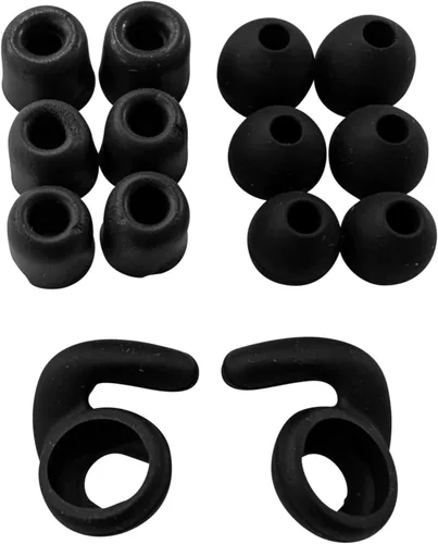 Vista 5 de Echo-Alpha-1 Batería de 24 horas de duración Ligero Auriculares Bluetooth con banda para el cuello (negro) Una marca estadounidense