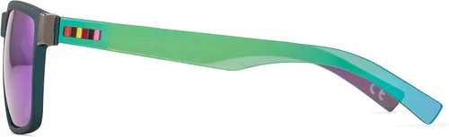 Vista 5 de Foster Grant SunLuv Seize The Moment - Gafas de sol cuadradas color verde azulado mate 2165in