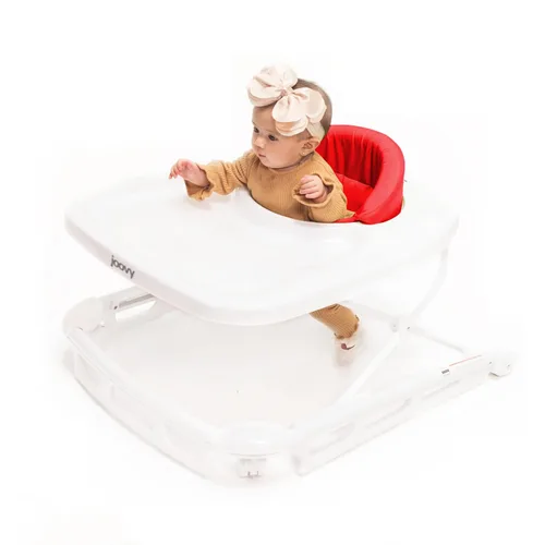 Vista 9 de Joovy Spoon Baby Walker & Activity Center, Extra-Large Tray, Blueberry Azul (Arándano)