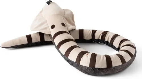 Vista 3 de The Petting Zoo Cobra - Peluche de animales de peluche, regalos para niños, animales salvajes del zoológico Onez, juguete de peluche de serpiente