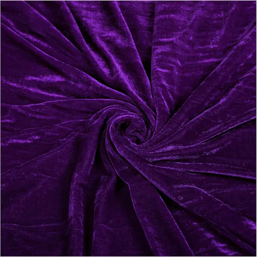 Vista 17 de MDS - Paquete de 5 yardas x 60 pulgadas de ancho, tela de terciopelo elástico por yarda para vestidos de boda, costura, tapicería, ropa, disfraces