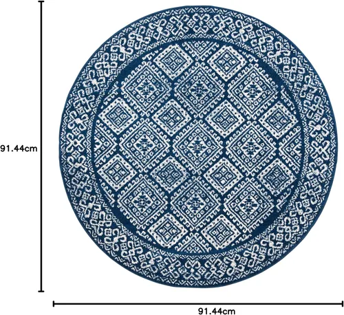 Vista 268 de Safavieh - Alfombra decorativa de la colección Tulum, modelo TUL264F, estilo marroquí, bohemio y desgastado, no suelta pelusa, para sala, vestíbulo