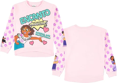 Vista 3 de Disney Sudadera Encanto para niñas Mirabel Isabela y Luisa tallas 4-16
