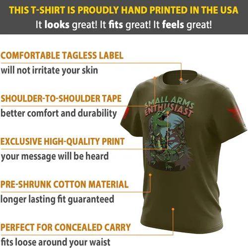 Vista 6 de We The People Holsters - Camiseta de manga corta para hombre