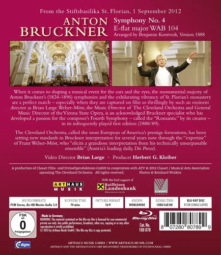 Vista 3 de Cleveland Orchestra - Anton Bruckner: Symphony No. 4