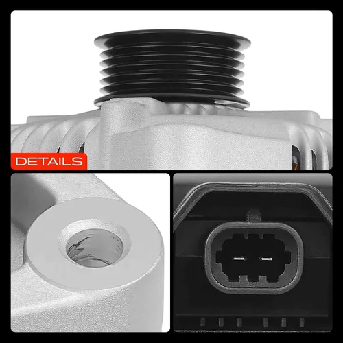 Vista 9 de A-Premium Alternador compatible con Chevrolet Impala 13-14, Impala Limited 14-16 y Cadillac XTS 13-19 y Suzuki XL-7 07-09, V6 3.6L, 170Amp 12V CW