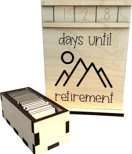 Vista 15 de Cuenta regresiva de madera (llega el bebé)
