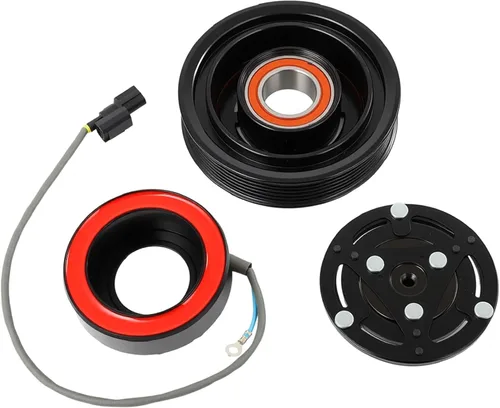 Vista 36 de cciyu Embrague del compresor del aire acondicionado para Ford Focus 2.0L 2000-2002 Asamblea de compresores de reparación de automóviles 57162 58162