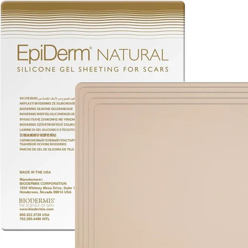 Vista 13 de Epiderm - Tiras de silicona para cicatrices, cinta de silicona de alta calidad para un cuidado óptimo de las cicatrices, versátil, flexible