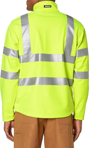 Vista 2 de Caterpillar Mens Hi-vis Softshell Jacket