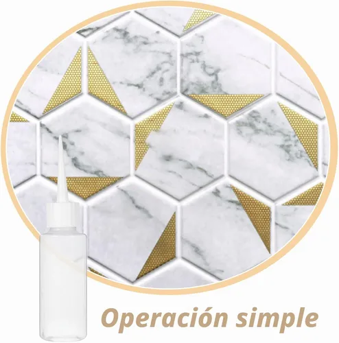 Vista 2 de EXCEART - Paquete de 4 botellas de plástico para apretar, botella dispensadora de pegamento con punta fina para pegamento líquido, pintura