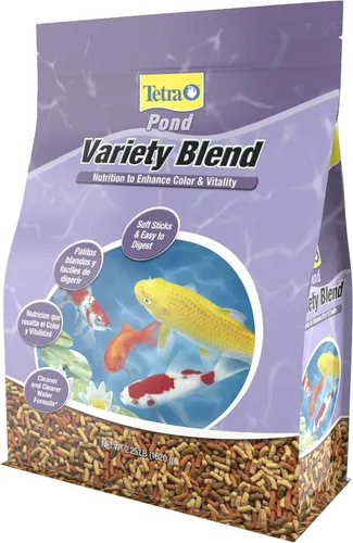Vista 4 de Tetra Pond 16455 Variedad de alimentos mezclados, 5.29 onzas, 1 litro