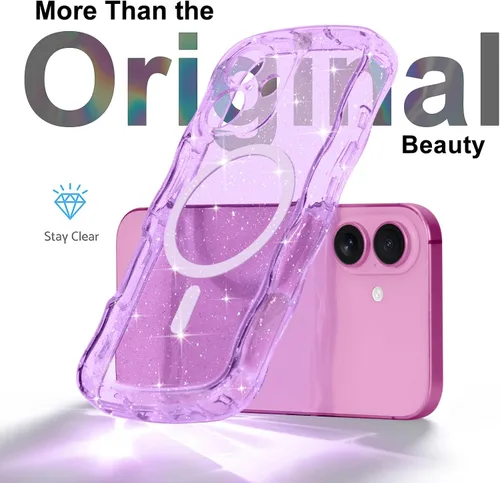 Vista 12 de Pepmune Funda magnética para iPhone 17 Pro Max, color rosa