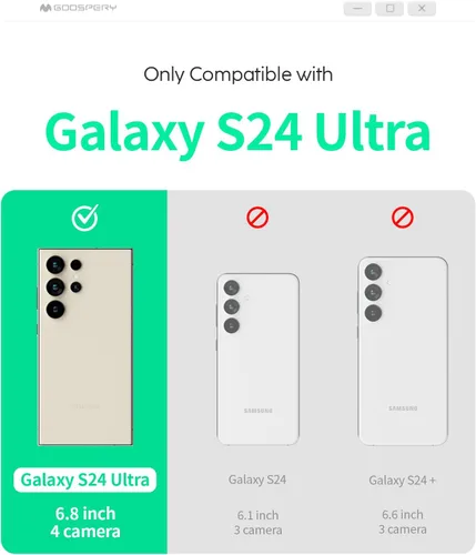 Vista 45 de GOOSPERY Parachoques magnético para puerta compatible con Galaxy S9 Plus, tarjetero tipo billetera con cierre automático por iman, funda protectora