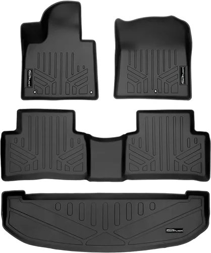 Vista 34 de SMARTLINER Juego de alfombrillas de piso personalizadas para Kia Sorento 2011-2013