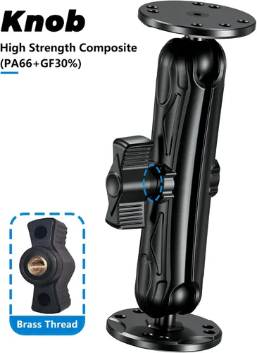 Vista 7 de VAZESWIN Soporte buscador de peces de bola de 1" para Garmin Striker 4/Plus