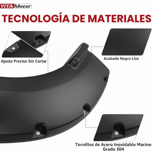 Vista 2 de LEDKINGDOMUS Kit de guardabarros compatible con Chevy Silverado 1999-2006
