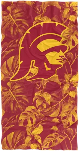Vista 231 de LOGOVISION Manta Abilene Christian University, 30 x 60 pulgadas, logotipo primario CottonFront/PolyBackBeachTowel