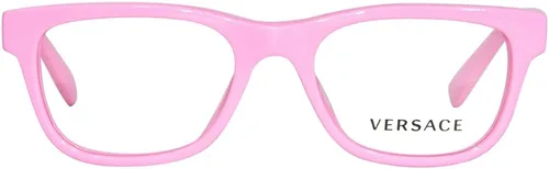 Vista 2 de Versace Kids VK 3325U 5376 - Gafas graduadas cuadradas (plástico, 1.772 in), color rosa