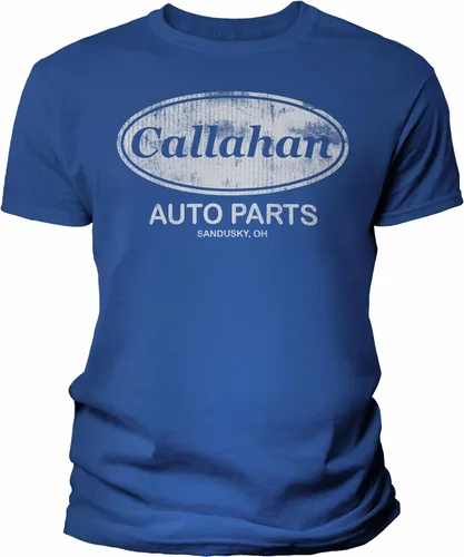 Vista 14 de Callahan Auto Parts - Camiseta vintage de película para hombre y mujer Chocolate oscuro