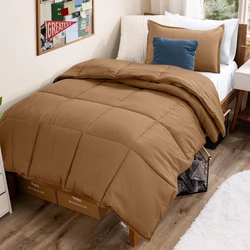 Vista 53 de Bare Home - Juego de edredón - Ultrasuave - Alternativa al plumón de ganso - Serie Premium 1800 - Calidez para todas las estaciones