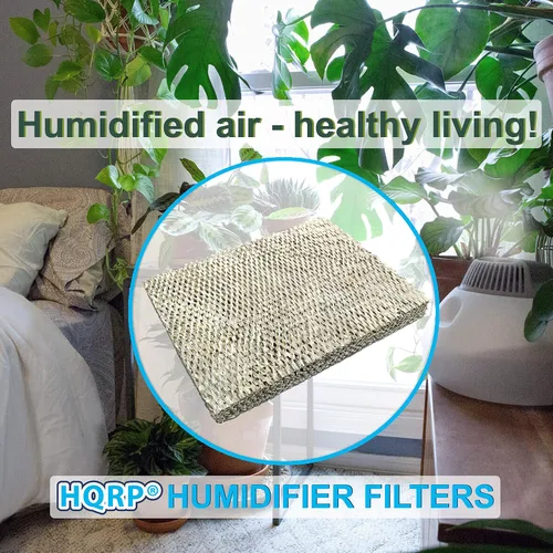 Vista 6 de HQRP Filtro de agua compatible con humidificadores Trane/American Standard BAYPAD02A1310A; HUMD300A / HUMD500A / THUMD300ABA00B / THUMD500APA00B