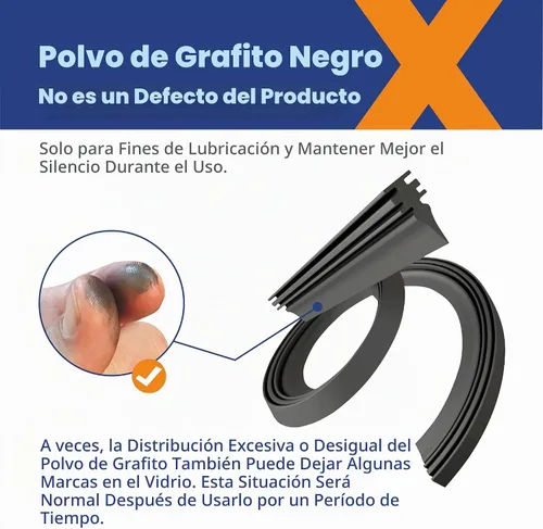 Vista 6 de ICEXSNOW® Escobillas de limpiaparabrisas de silicona de repuesto para Jeep Wrangler JK 2018, escobillas de limpiaparabrisas de repuesto para auto