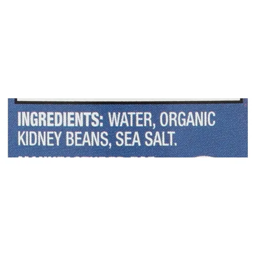 Vista 2 de Westbrae Foods Frijoles orgánicos - Caja de 12 - 15 onzas