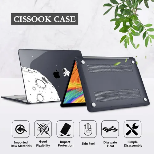 Vista 6 de CISSOOK Funda compatible con MacBook Pro de 16 pulgadas 2025 2024 2023 2022 2021 versión A3403 A3186 A2991 A2780 A2485, carcasa rígida para MacBook