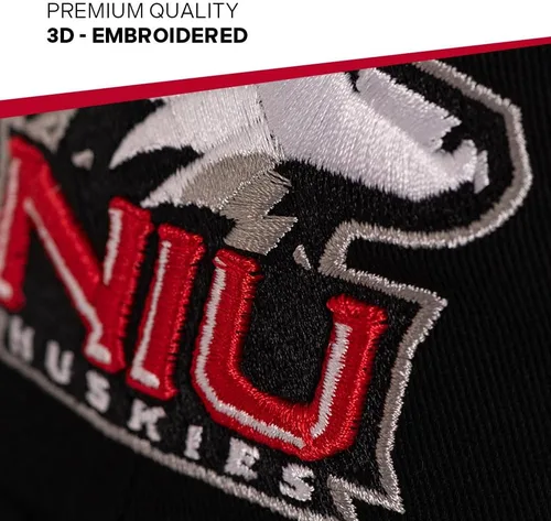 Vista 3 de Desert Cactus Northern Illinois University Baseball Hat NIU Huskies Brimmed Embroidered Hats Cap Adjustable Cloth Strap Adult