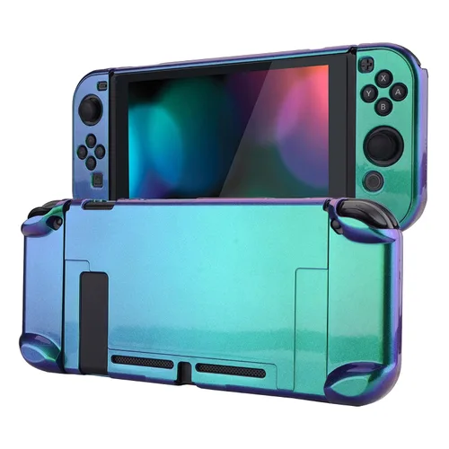 Vista 11 de eXtremeRate PlayVital Cover for Nintendo Switch, Protective Case Protector for Switch - Shock-Absorbent Anti-Scratch Dockable Easy to Install