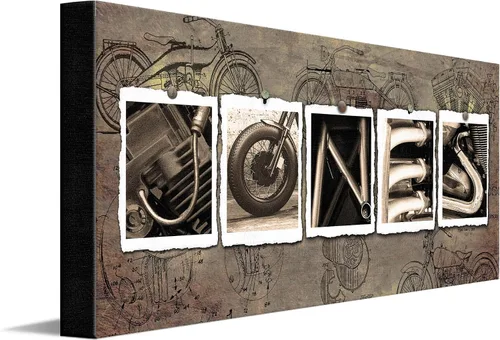 Vista 37 de Personal-Prints Decoración personalizada de automóviles o regalo para el mecánico, entusiasta de los automóviles clásicos o los automóviles. Regalo