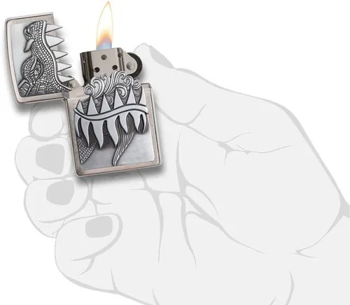 Vista 4 de Encendedores Zippo Dragon