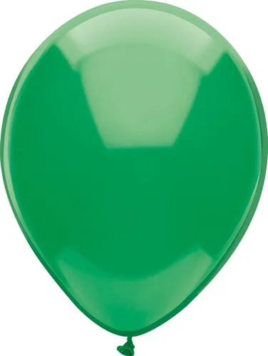 Vista 14 de Globos de látex de color estándar fabricados en los Estados Unidos, 10 unidades, verde neón