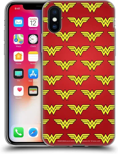 Vista 29 de Head Case Designs Funda de gel suave con licencia oficial de Wonder Woman DC Comics Classic Logos compatible con Apple iPhone 7 Plus/iPhone 8 Plus
