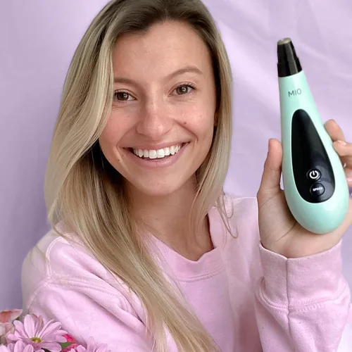 Vista 8 de Spa Sciences MIO Diamond Microdermabrasion - Removedor de puntos negros, herramienta de succión de poros, recargable, sistema de rejuvenecimiento