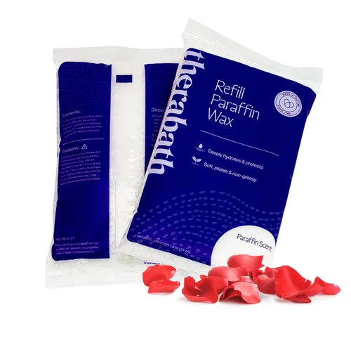 Vista 21 de Therabath Recambio de cera de parafina – Termoterapia – Uso para aliviar molestias de artritis, músculos rígidos y piel seca – para manos, pies