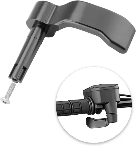 Vista 2 de DaSen Palanca de acelerador de pulgar de repuesto de aluminio compatible con Polaris Sportsman 550/570/850/1000 2009-2024 compatible con Scrambler