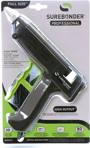 Vista 5 de Serie profesional HE-750W pistola de pegamento caliente de alta temperatura de tamaño completo de 80 vatios